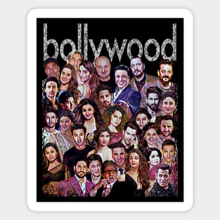 Bollywood Fan Sticker